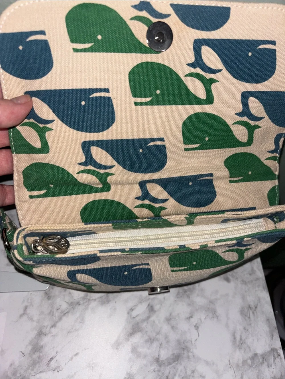 bungalow 360 canvas wristlet